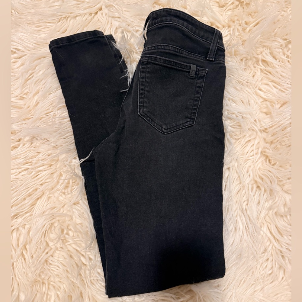 Joes Jeans Black Denim skinny Jeans Size 27